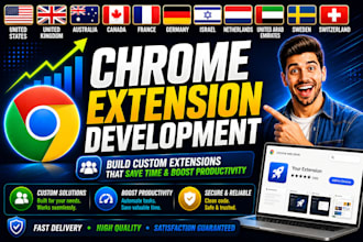 create chrome extension or firefox extension for you
