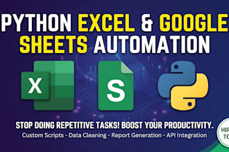 automate your excel and google sheets tasks with python