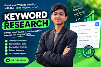 do SEO keyword research and competitor analysis