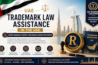 assists with trademark law matters in the uae
