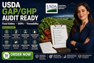 prepare your usda gap ghp audit ready food safety plan