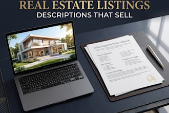 write compelling real estate property listing descriptions