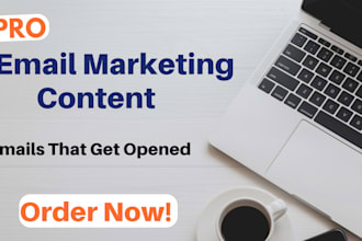 write high converting email marketing content