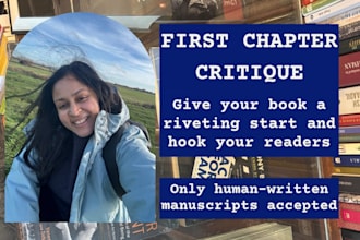 deliver a full developmental critique for your first chapter