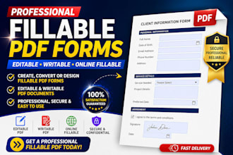create professional docusign templates and fillable PDF forms