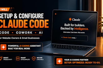 claude code setup, claude cowork, claude ai agent, claude expert, claude design