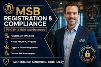 do US msb registration, fincen filing, and your aml bsa compliance program