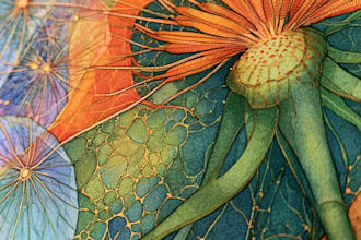 paint watercolor illustration and watercolor art