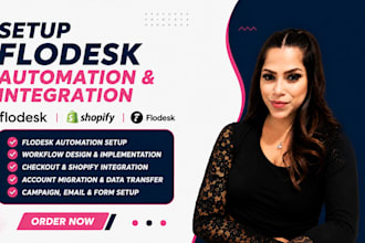setup flodesk automation workflow checkout shopify integration flodesk migration