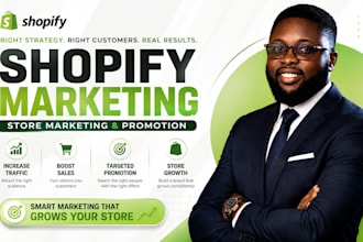 do shopify marketing, shopify store marketing and shopify promotion