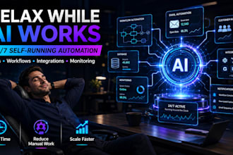 develop anykind of automation system for web and desktop