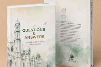 design a professional book cover for hardcover ebook and KDP