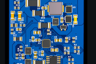 design battery, bms, usbc pd, liion, power management and dc dc converter pcbs