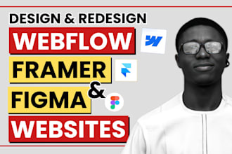 do webflow website design, figma to webflow, webflow to framer, and landing page