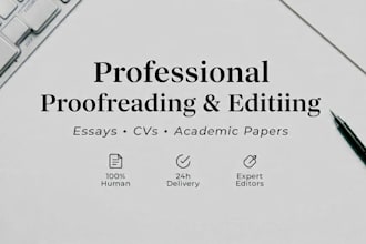 proofread and edit your writing with before and after proof