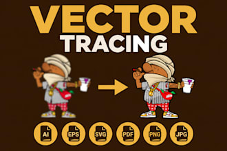 vectorize logo, vector tracing, convert image to vector