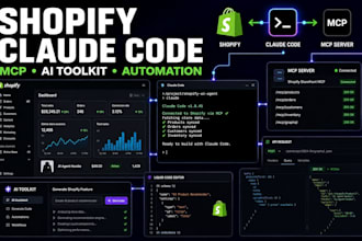 setup shopify claude code ai agent mcp shopify claude API integration shopify ai