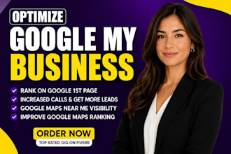 optimize or fix your google business profile for local SEO, maps ranking