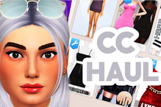 create custom sims 4 cc, clothing, hair, accessories, skin, makeup, unique items
