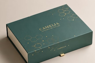 design premium product box packaging and custom box design