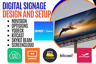 setup novisign optisigns yodeck kitcast skykit beam screencloud digital signage
