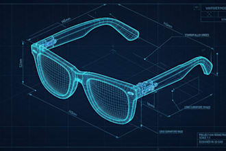 design manufacturing ready 3d eyewear and sunglasses for production