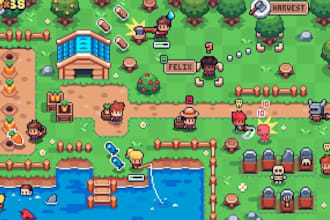 do pixel art tileset pixel animation game art asset tile map pixel background