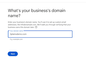 setup google workspace business email with custom domain and dns configuration
