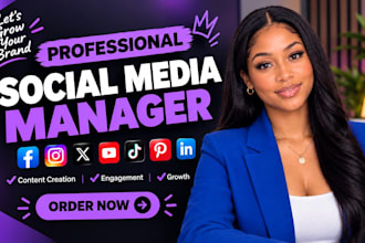 be tiktok instagram social media manager, youtube personal virtual assistant