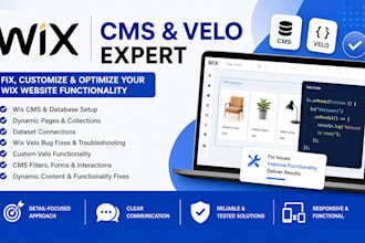 fix wix cms dynamic pages and velo issues for your website