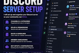 set up and organize your discord server