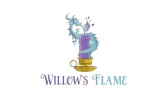 design a professional candle business logo