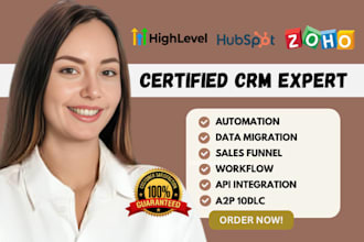 setup jobber zoho crm lofty crm suitedash hubspot rei reply gohighlevel expert
