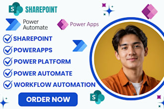 build a custom power apps and power automate workflow for your business