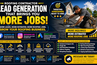 roofing contractor leads roofing marketing leads roof repair facebook ads