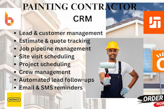 setup painting contractor CRM paintscout knowify jobtread buildxact workiz