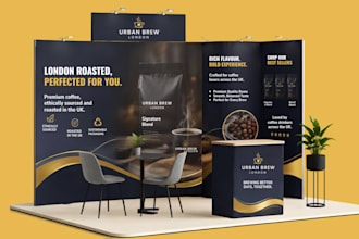 design 3d trade show booths, exhibition stands and visitor flow layouts