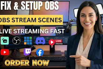 fix or setup streamlabs obs studio vmix for twitch whatnot kick youtube tiktok