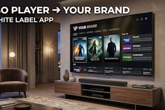 rebrand ibo player into your own white label app with vpn and admin panel