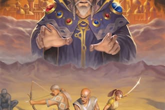 fantasy book cover design or fantasy book cover
