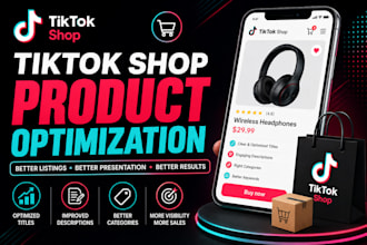 optimize your tiktok shop product listings