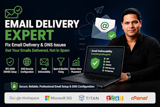 fix business email spf dkim dmarc and dns