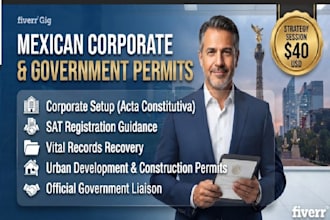 mexican corporate services and government permits
