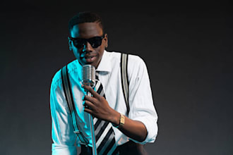 be your male afrobeat singer songwriter, afro house, afropop and amapiano