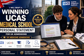 edit and improve winning ucas medical school personal statement for UK admission