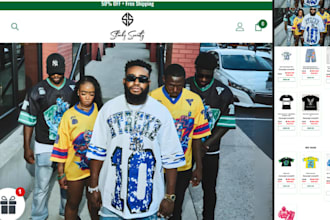 design a shopify streetwear website for your streetwear brand