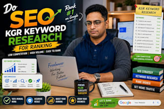 do SEO kgr keyword research for ranking