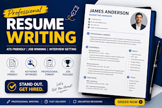 write a professional ats friendly resume