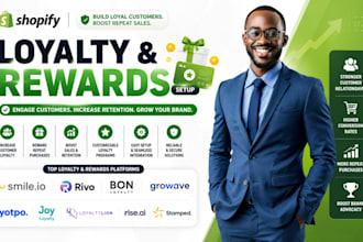 setup shopify loyalty smile io rivo bon growave yotpo joy loyaltylion rise ai
