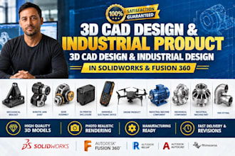 3d cad design industrial product design mechanical cad modeling for 3d printing